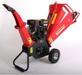 Broyeur de végétaux 7 CV à Rotor, pour Bois Vert fraichement coupé., 100mm – ELECTROPOWER, Rouge/Noir