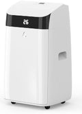 GarveeHome R290 Climatiseur Mobile Silencieux 10000 BTU Climatiseur Portable sans Unité, Écologique R290, Blanc/Noir