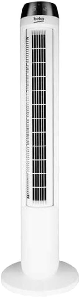 Beko EFW6800W, Ventilateur colonne, Ventilateur Colonne Blanc Noir 45W EFW6800W, Blanc/Noir