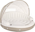Intex, Piscine gonflable, Lounge caraïbes, Blanc/Beige
