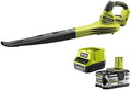 Pack RYOBI souffleur 18V One+ OBL1820S, 1 Batterie 5.0Ah LithiumPlus – RYOBI, Vert/Noir, 1 Chargeur Rapide 2.0Ah RC18120-150