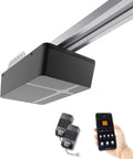 Schartec, Quincaillerie de porte de garage, Prime 1500 WiFi Motorisation de porte de garage avec WLAN incl. rail ouvre-porte de garage, Noir/Gris