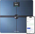 Numérique, Balance connectée avec composition corporelle avancée – Withings, Balance pèse personne WiFi et Bluetooth, Black/Noir, Poids, Eau