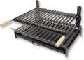 IMEX EL ZORRO 71406 Barbecue avec Grille de Fer INOX 5000.0000, Noir/Beige