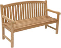 Banc, Banc de Jardin en Teck Lombok, Bois – Happy Garden
