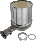 Partsline 1731YQ, Pièce détachées auto, Filtre à Particules DPF FAP compatible pour C3 II DS3 2008 I 206+ 207 208 1.4 HDI, Argent
