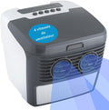 Totalcool Climatiseur, REFROIDISSEUR D'AIR ÉVAPORATIF PORTABLE 12V / 24V / AC, CAMPING-CAR, Gris/Blanc, CARAVANE, NAVIGATION