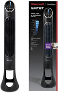 Honeywell HYF290E4 -HYF290E HYF290E4 Ventilateur Tour QuietSet Puissant et Ultra, Noir