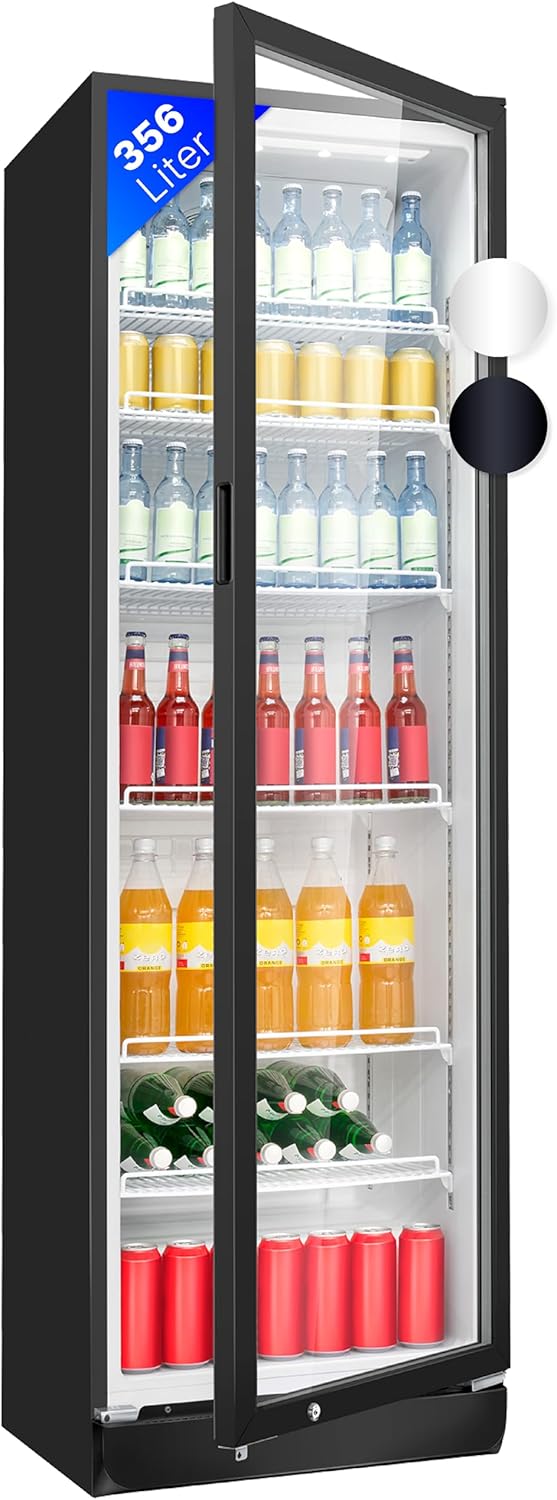 Réfrigérateur pour boissons 347L, Eclairage intérieur LED KSG7351 – Bomann, Noir