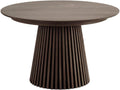 Table Extensible à 240cm Pied Relief MDF Placage Chêne fumé, Brun – AltoBuy, DUBLIN