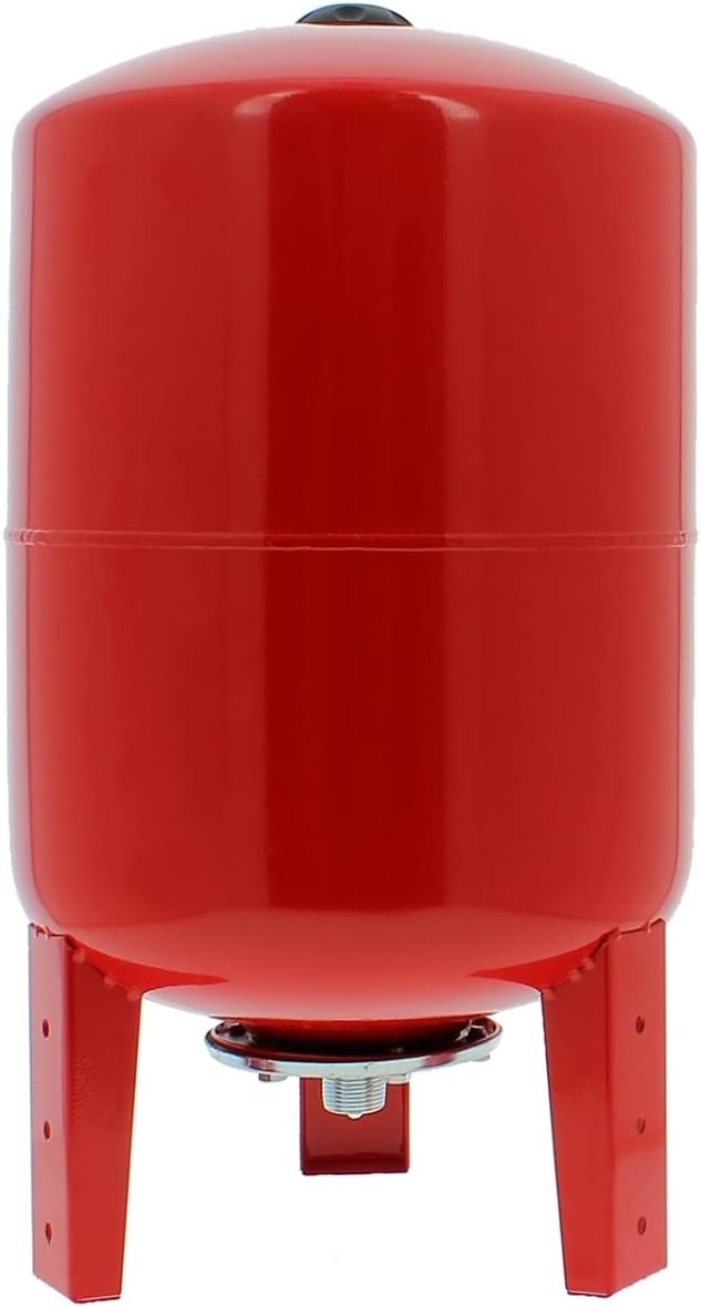 GT Market, Cuve et réservoirs, Réservoir Pression à vessie Vertical, 100 litres, Rouge