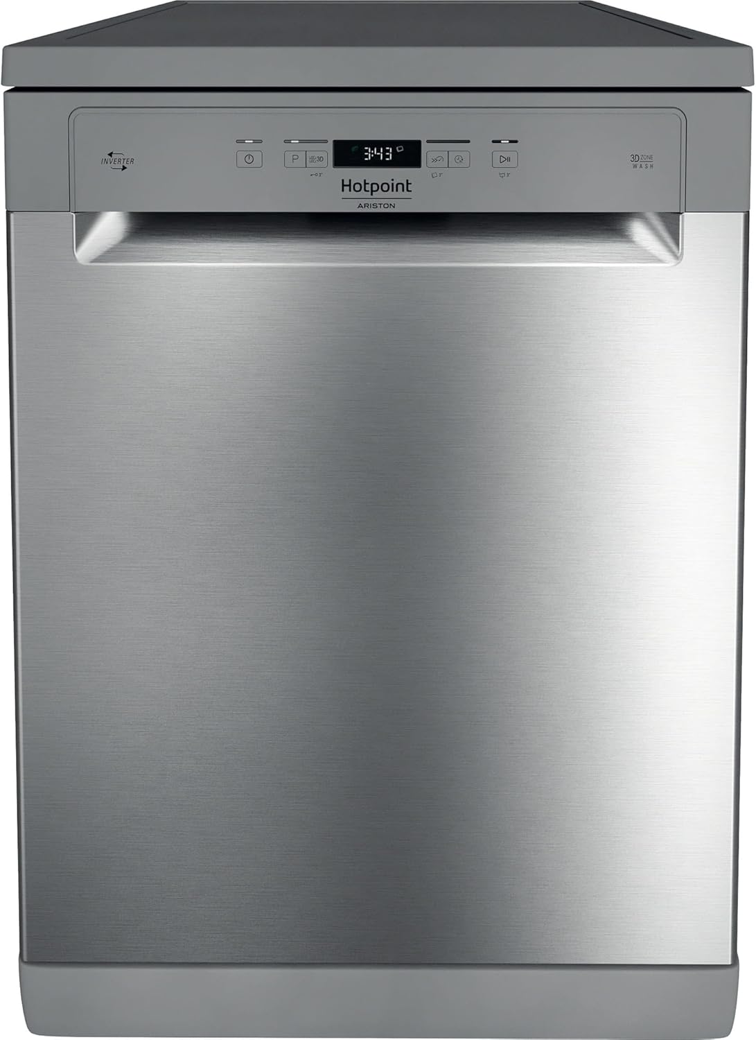 Hotpoint 3C41 HFC 3C41 CW X Lave-vaisselle libre installation Couleur Inox