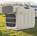 Climatiseur portable, Climatiseur Mobile avec Evacuation et Portable Camping Air Conditioner Modes Froid et Chaud, Beige – KRYANFEN