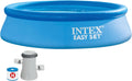 Intex 28122NP, Kit Piscinette Easy Set Autoportante Ø x h: 3, 05 x 0, 76 m avec Epurateur à Cartouche 1m3/h, 28122NP, Bleu