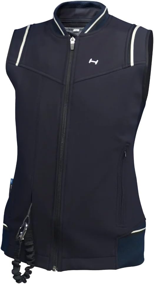 Helite, Gilet, Airshell-Prestige Xs Bleu/noir, Bleu/Noir
