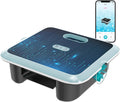 Pleco SK02 Robot Nettoyeur Skimmer Solaire de Surface Piscine, Upgrade 2026, Robot Piscine sans Fil, Noir/Bleu/Gris, Double Recharge, Contrôle App