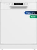 GEDTECH GLV1446WH Lave-vaisselle posable blanc 14 couverts GLV1446WH, 46 dB, Départ différé, Eco, Rapide
