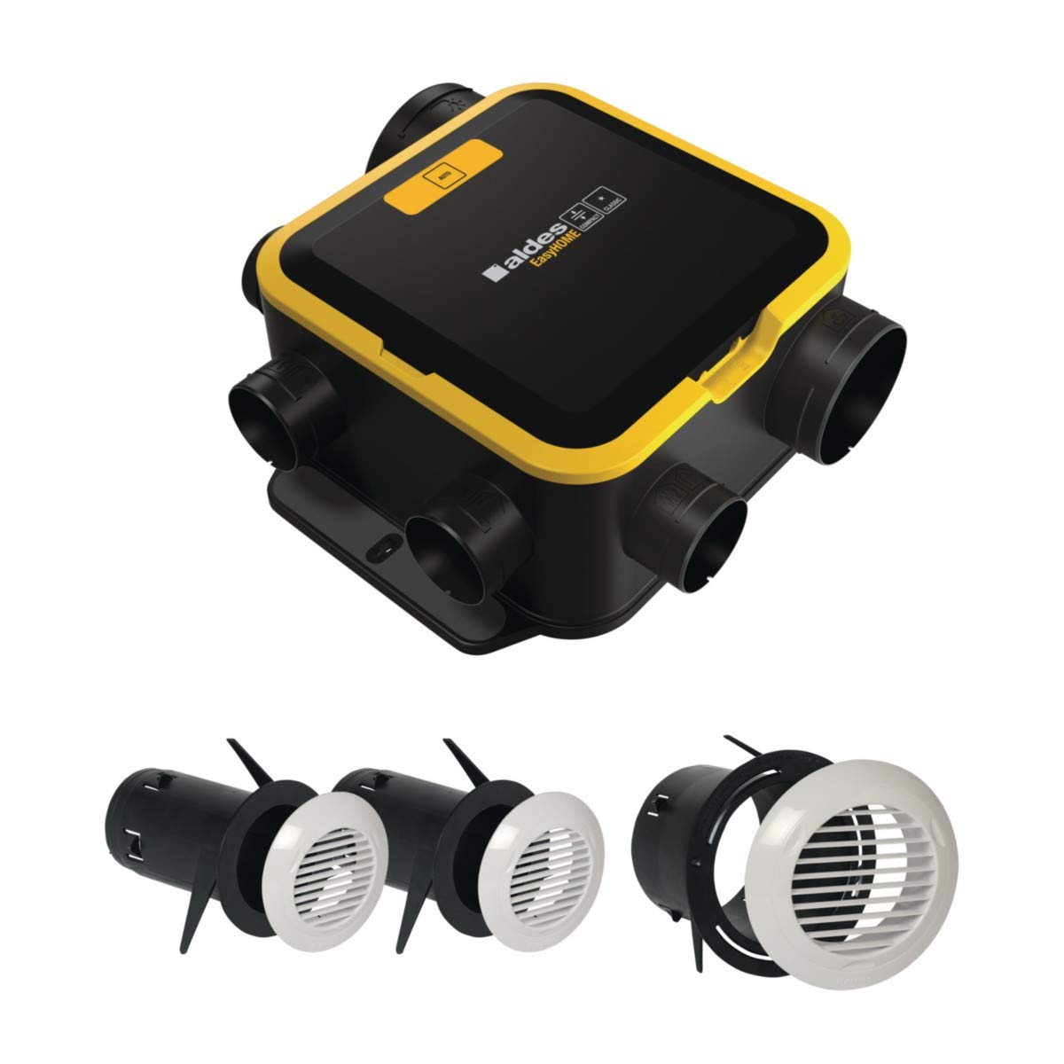 Aldes Ventilateur de refroidissement électroniques, aldes 11026035, Noir/Jaune/Blanc