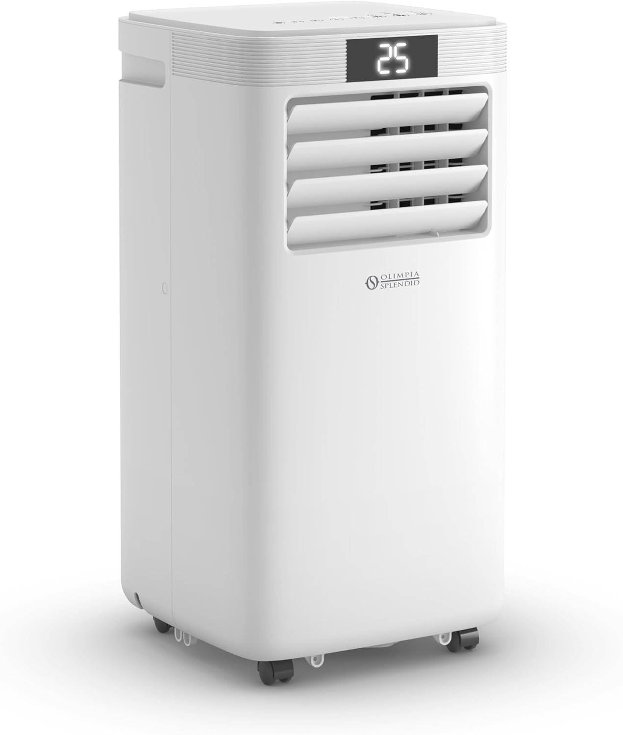 Olimpia Splendid R290 02474 Dolceclima 10 HP WiFi Climatiseur portable, 10 000 BTU/h, avec télécommande et WiFi intégré, Gaz naturel R290