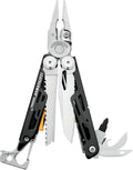 Leatherman Signal Outil Multifonction, 19 Outils pour le Camping et la Survie, Acier, Noir/Argent